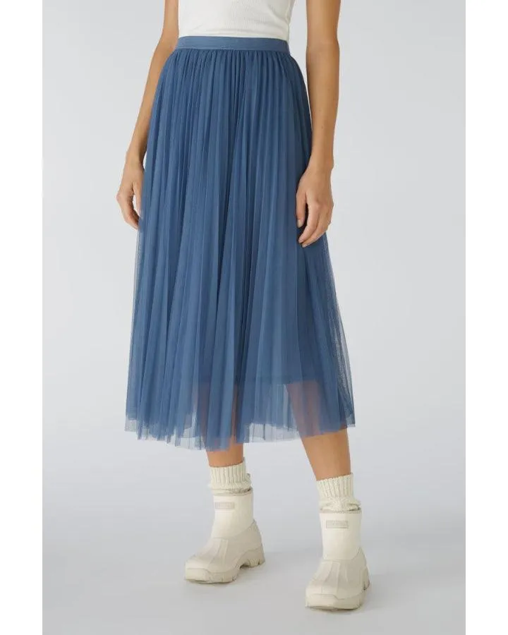 Oui Pleated Turtle Skirt