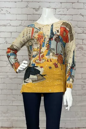 PARISIAN COURTYARD LS TOP