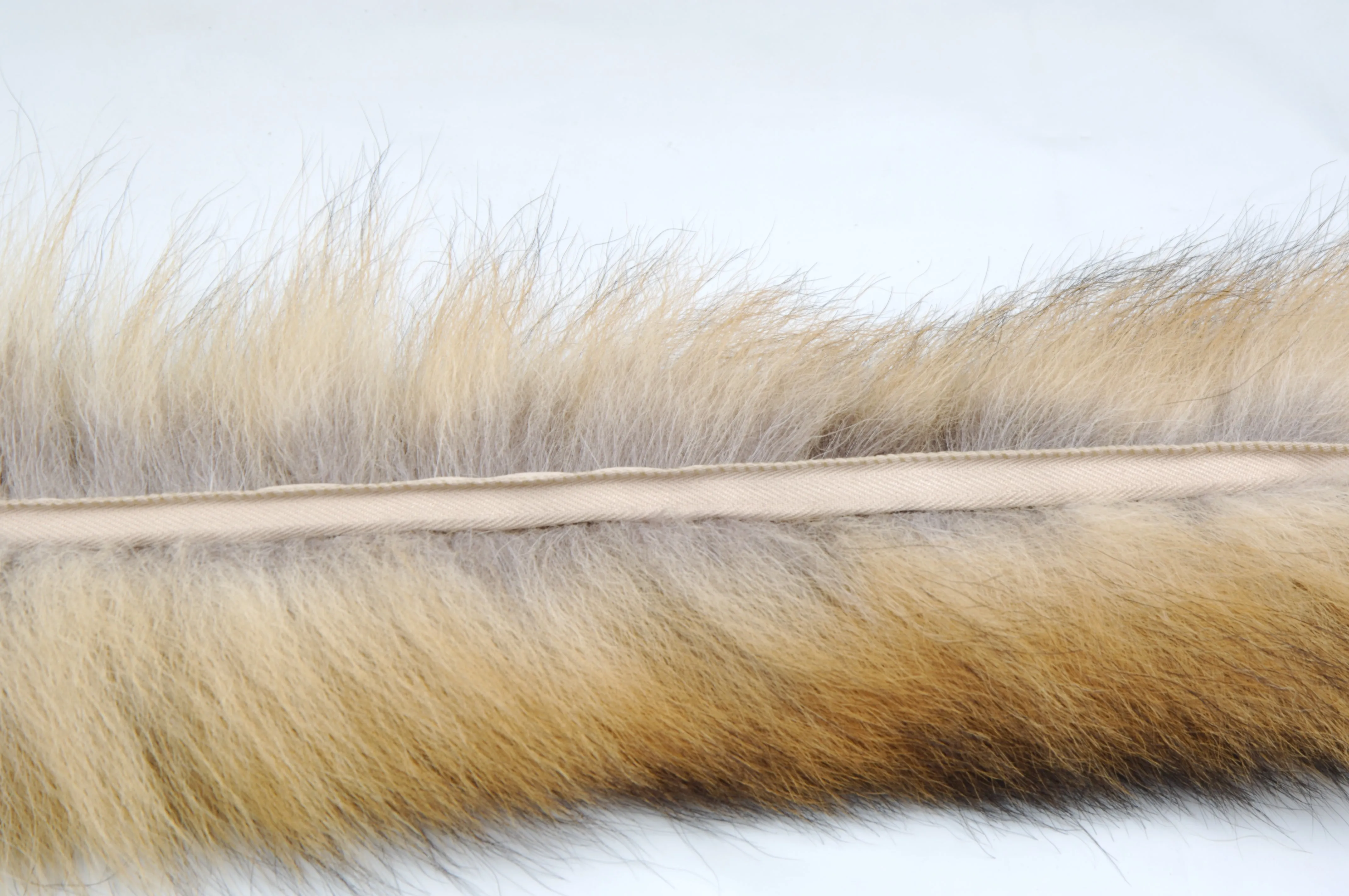 Parka Fur Strip - Wolf Tail (Coyote)