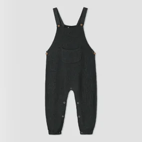 Perran overall in charcoal knit