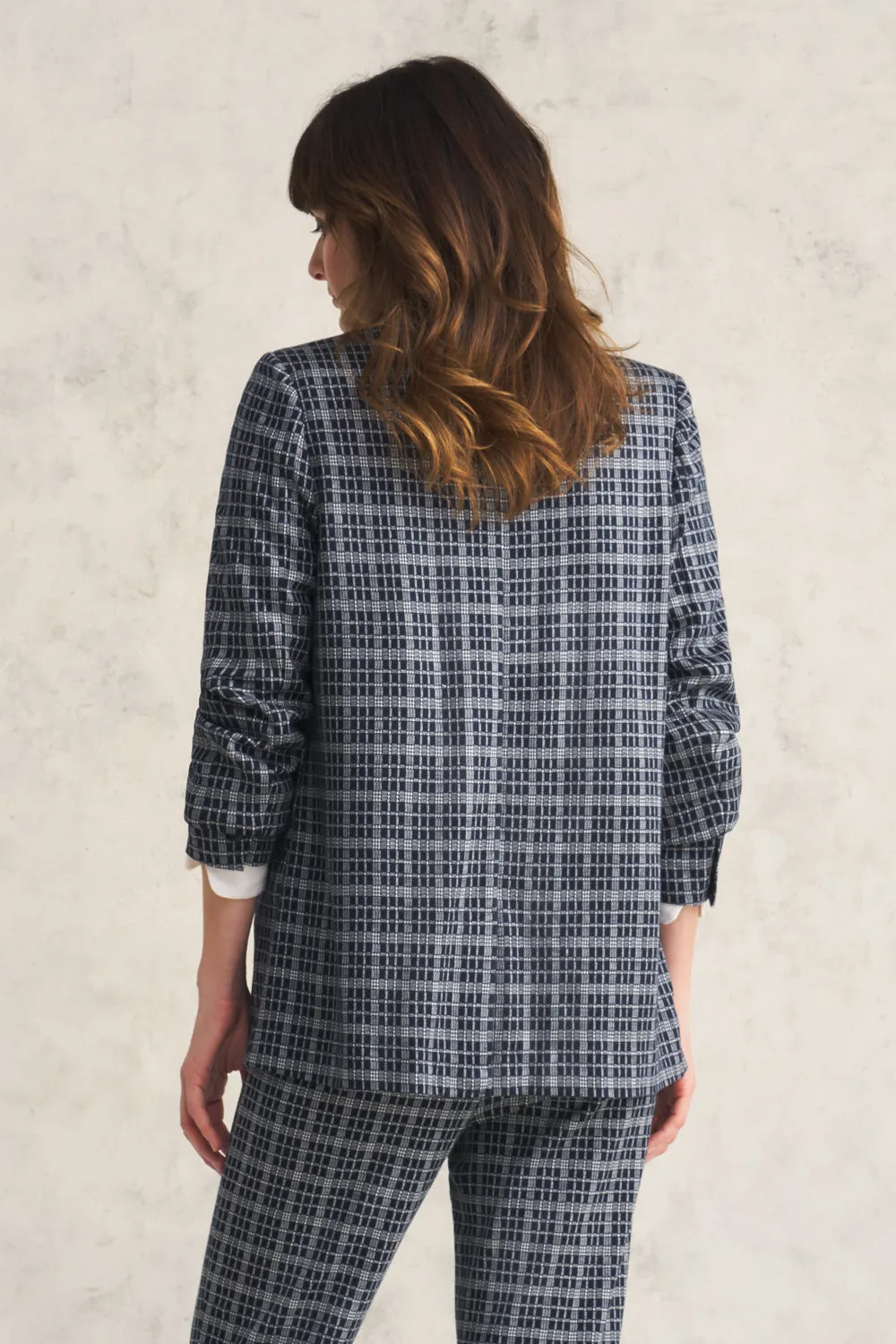 Ponte Check Blazer