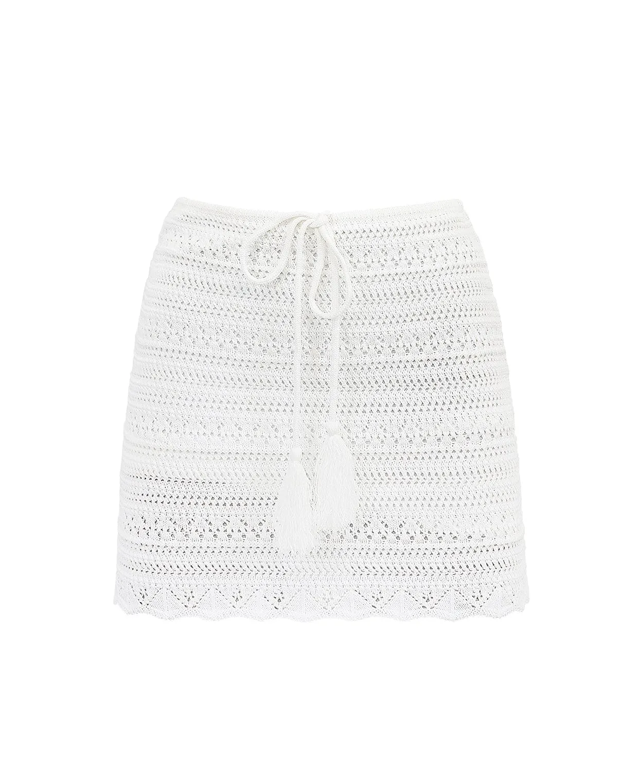 PQ Swim Water Lily Crochet Skirt