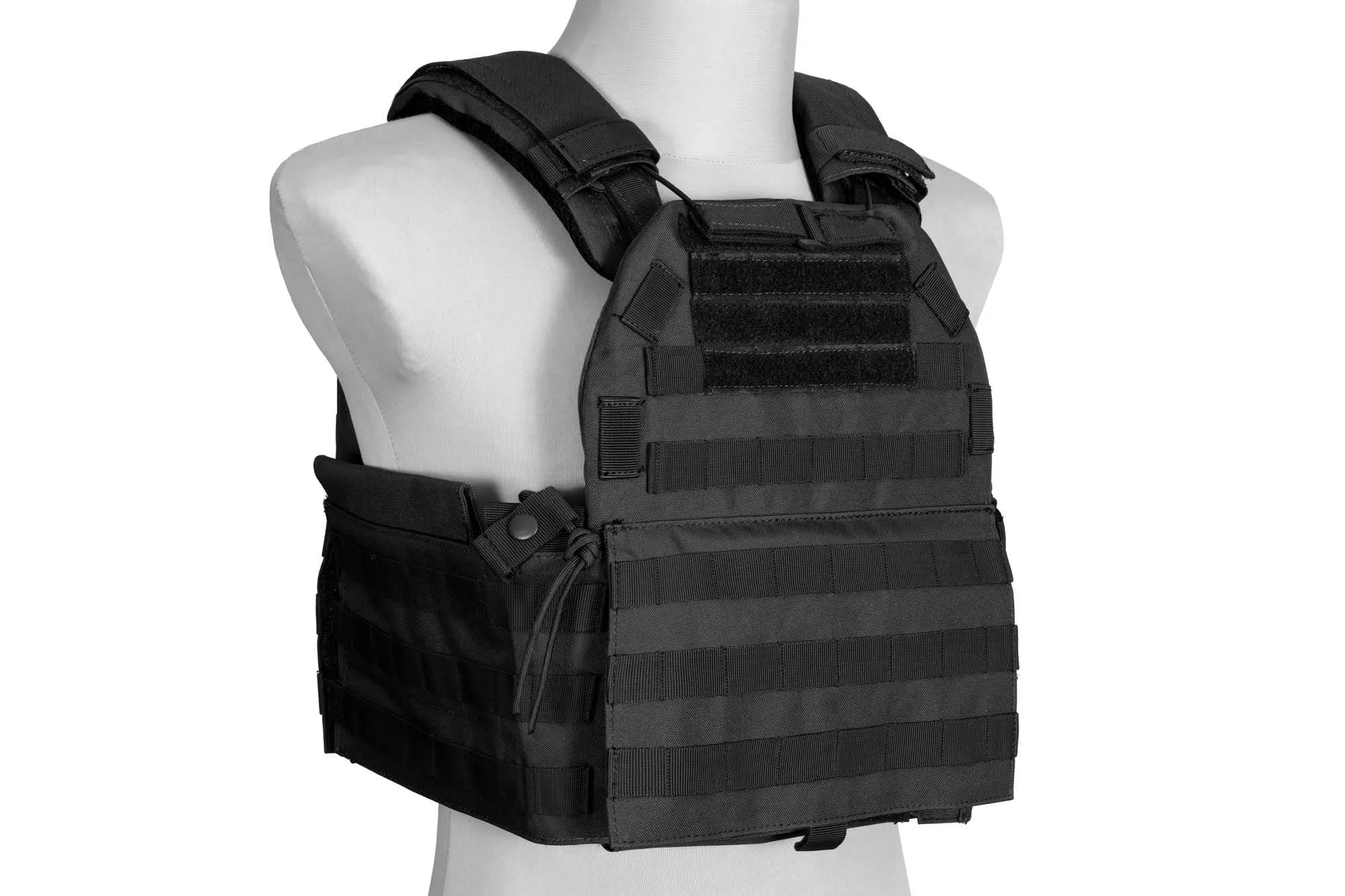 Quick Release Plate Carrier Tactical Vest - Black