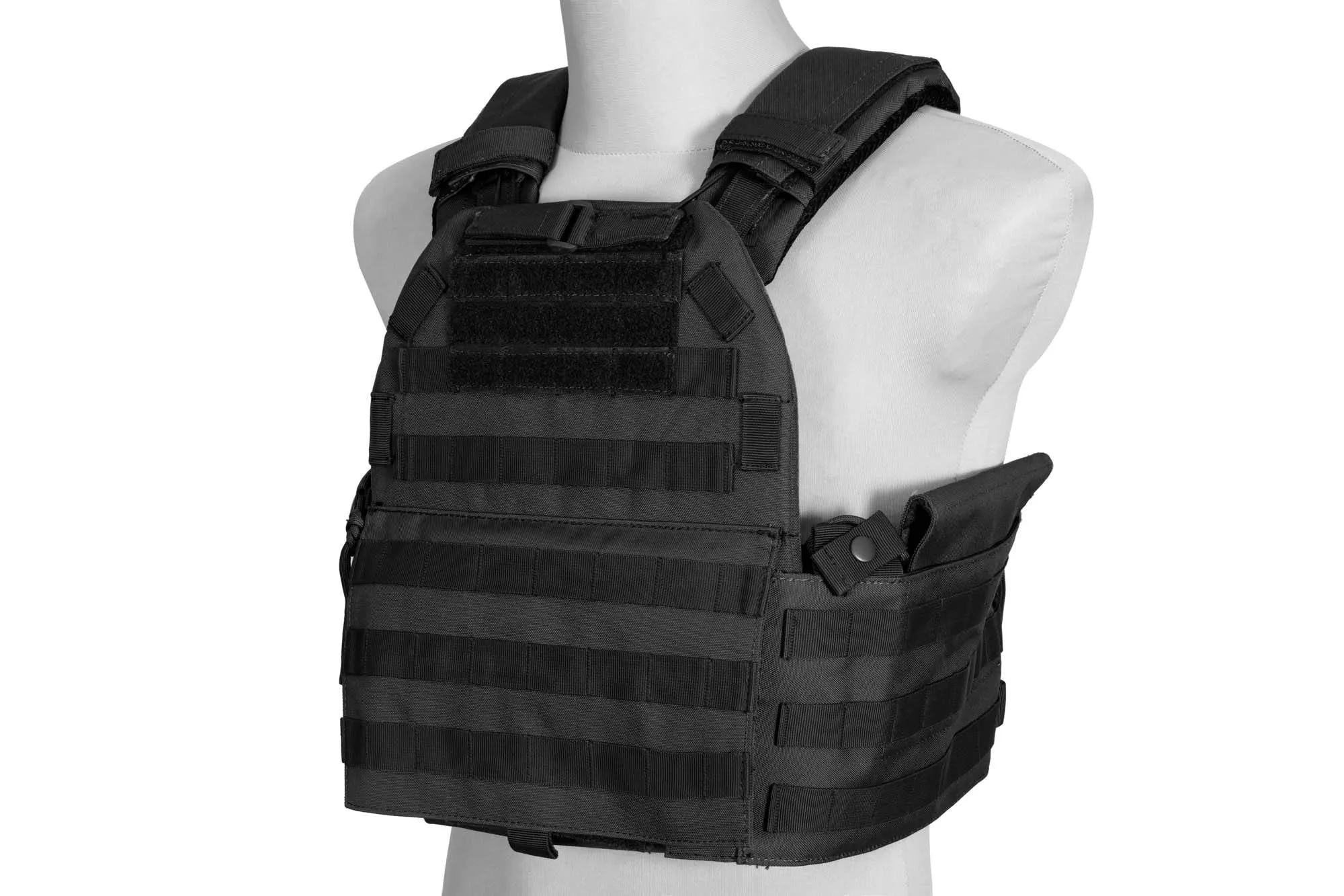 Quick Release Plate Carrier Tactical Vest - Black