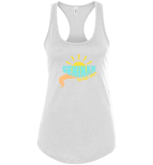 Ramah Israel Seminar Racerback Tank - Sun logo