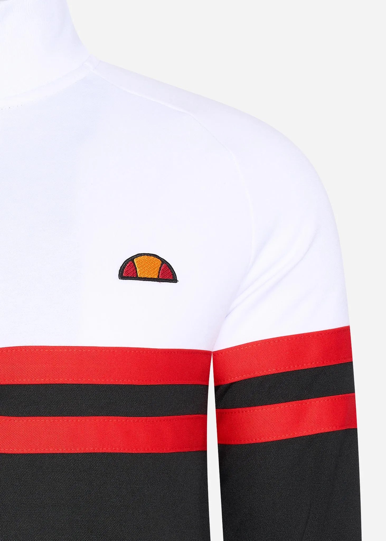 Rimini track top - black red white