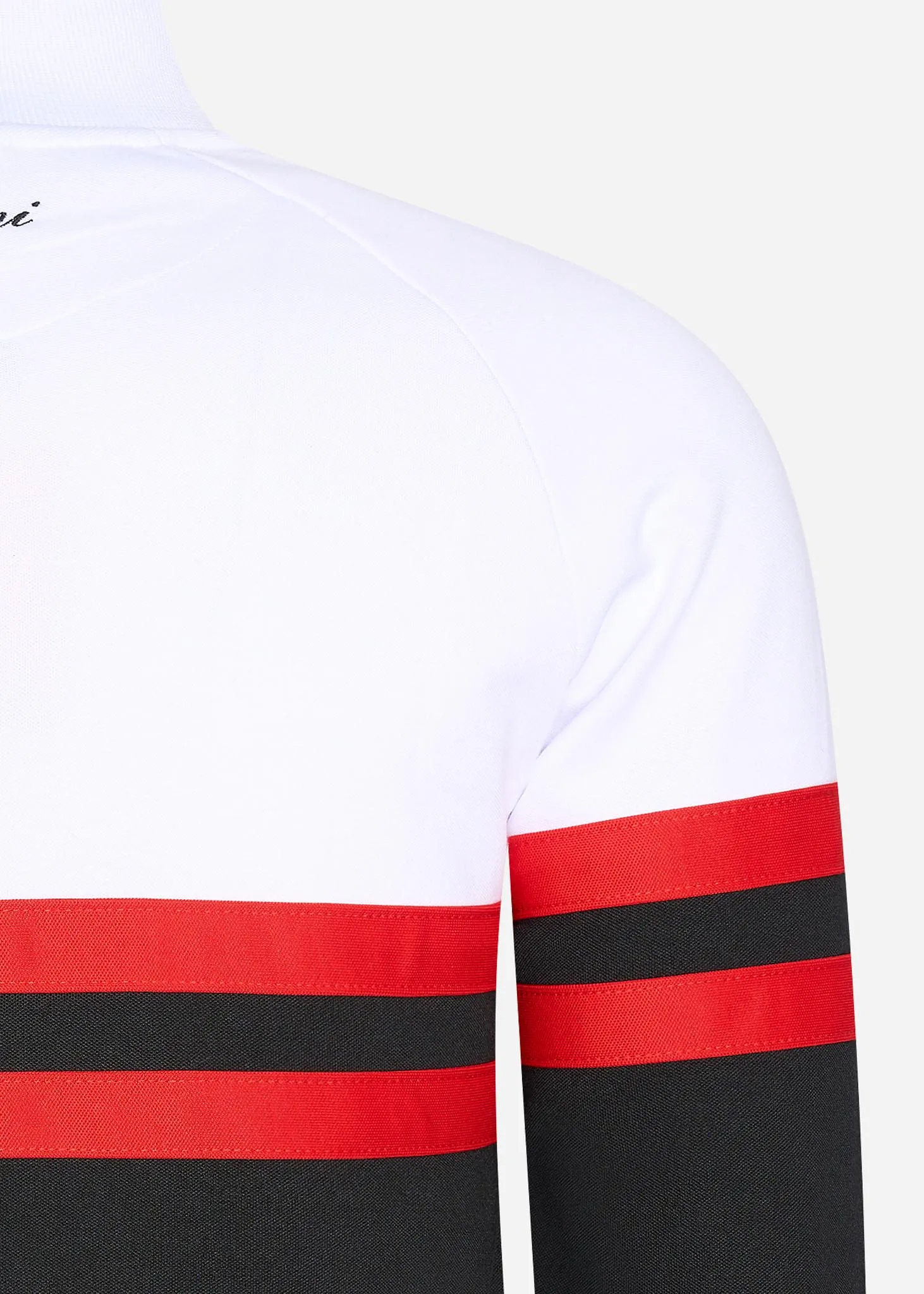 Rimini track top - black red white