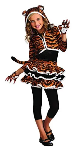 Rubie's Tigress Hoodie Costume - Girls