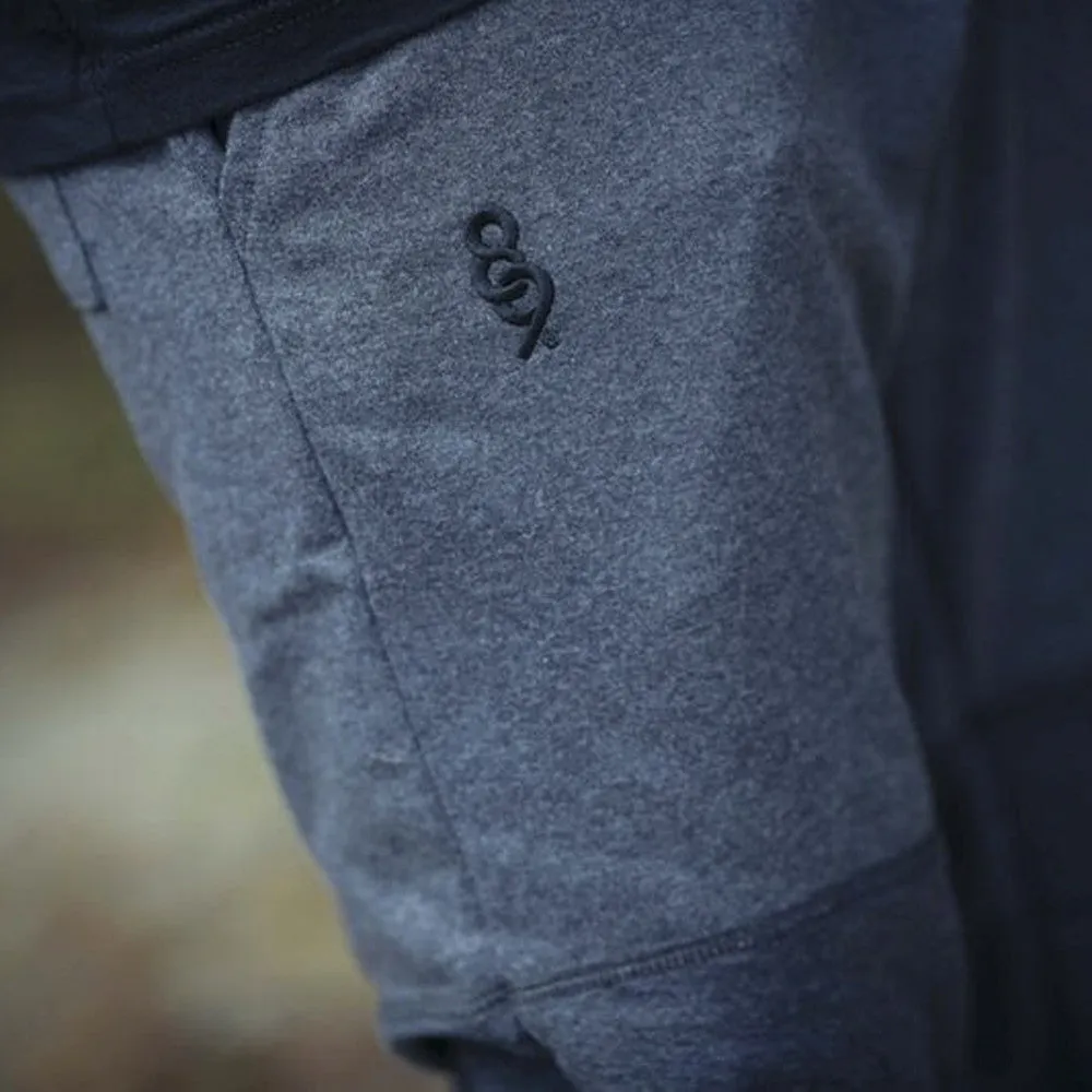 Rudimental Paneled Terry Joggers Charcoal