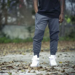 Rudimental Paneled Terry Joggers Charcoal