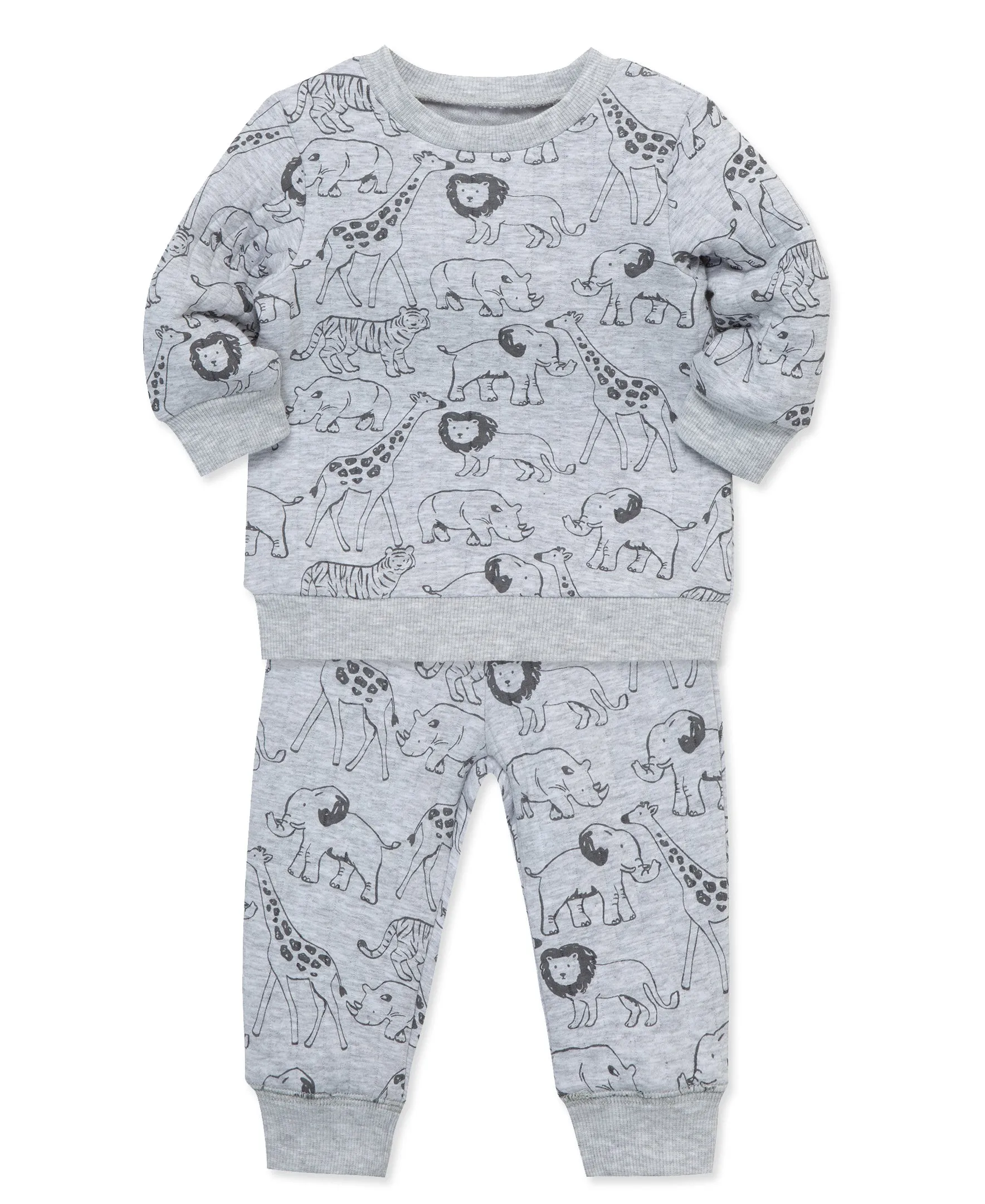 Safari Sweatshirt Set (2T-4T)