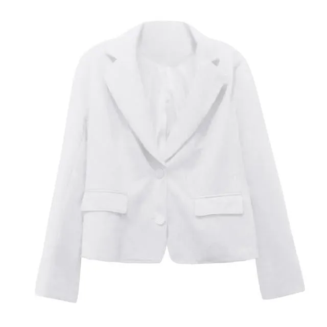 Single-Breasted Small Suit Female blazer