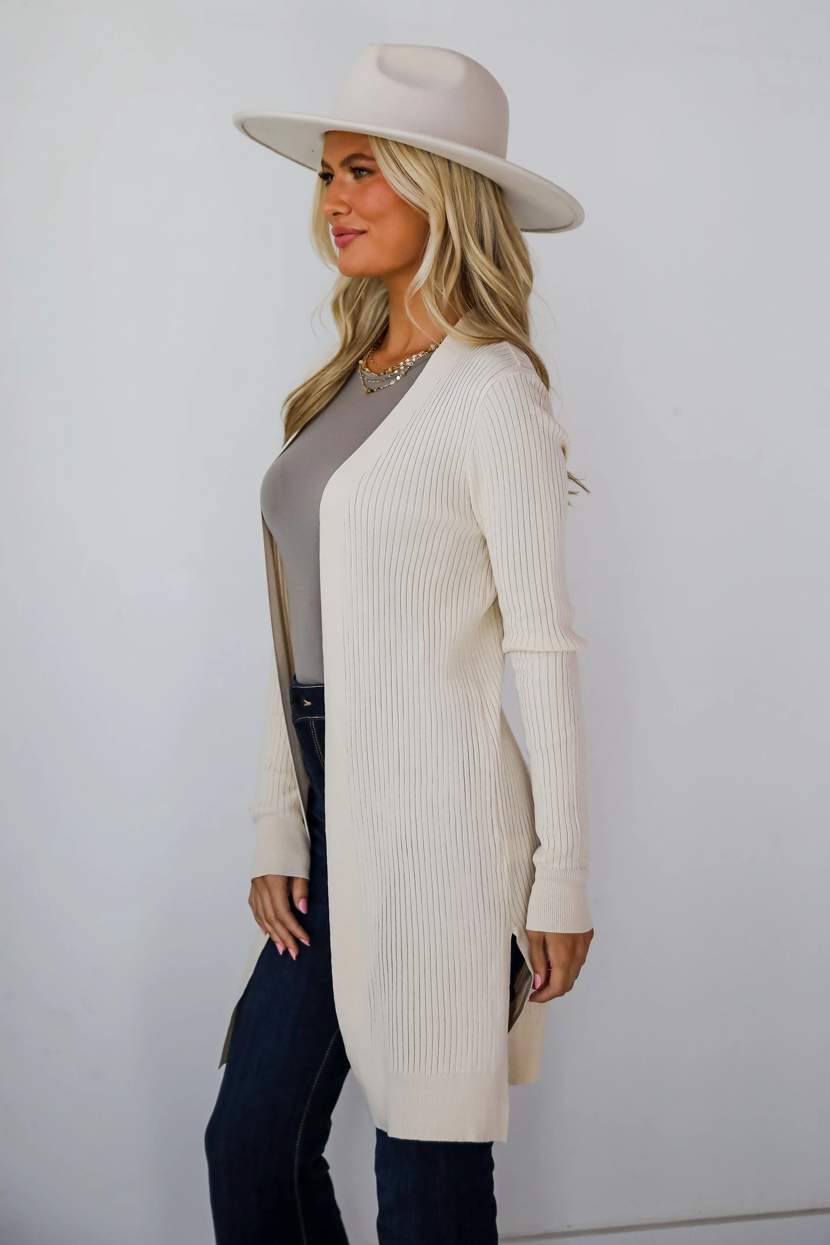 Sophie Ribbed Cardigan - DOORBUSTER