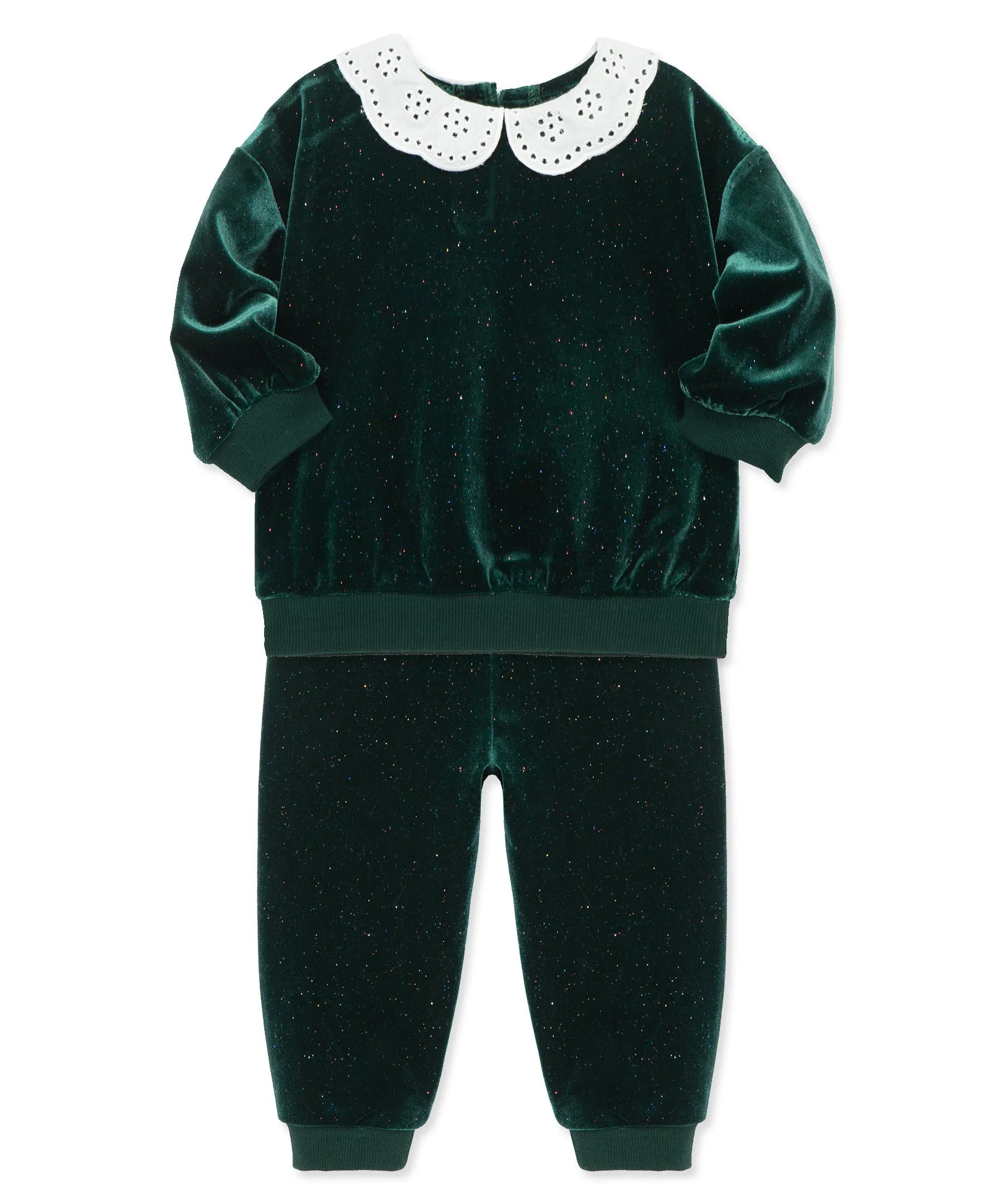 Sparkle Velour Pant Set (12M-24M)