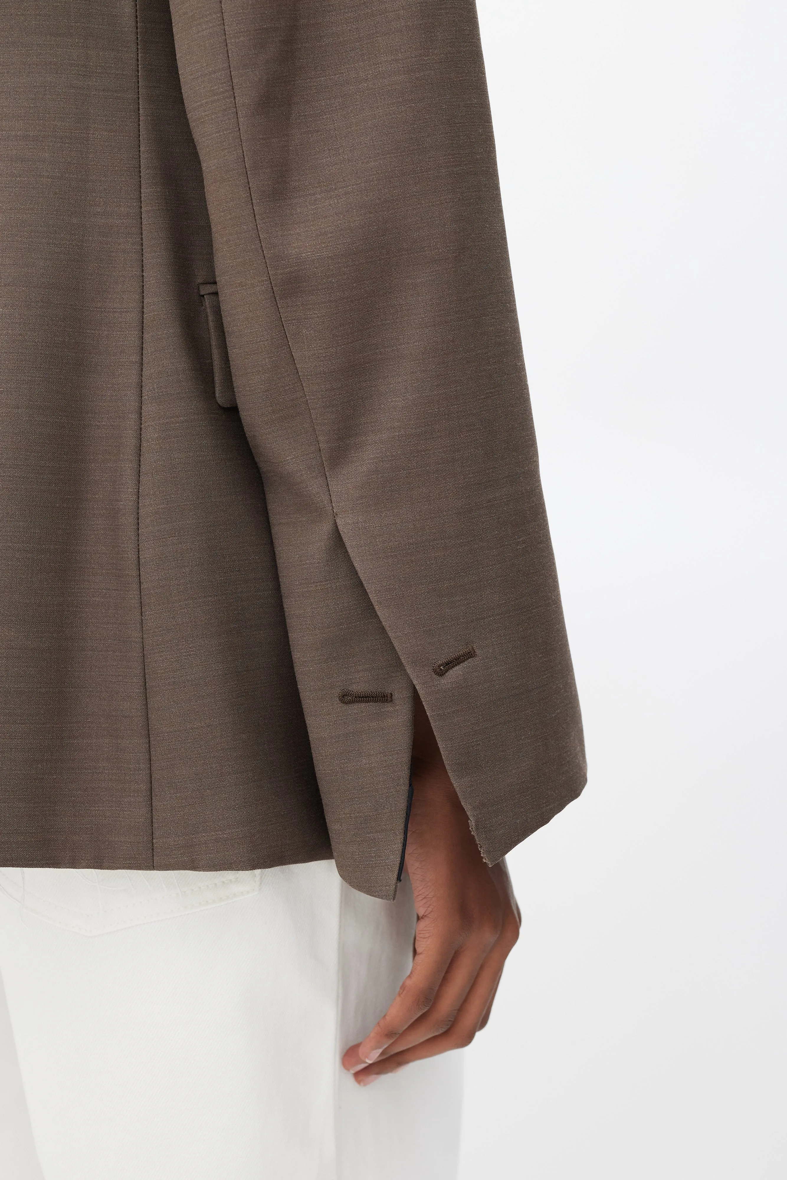 S/S 2020 Brown Wool Blazer