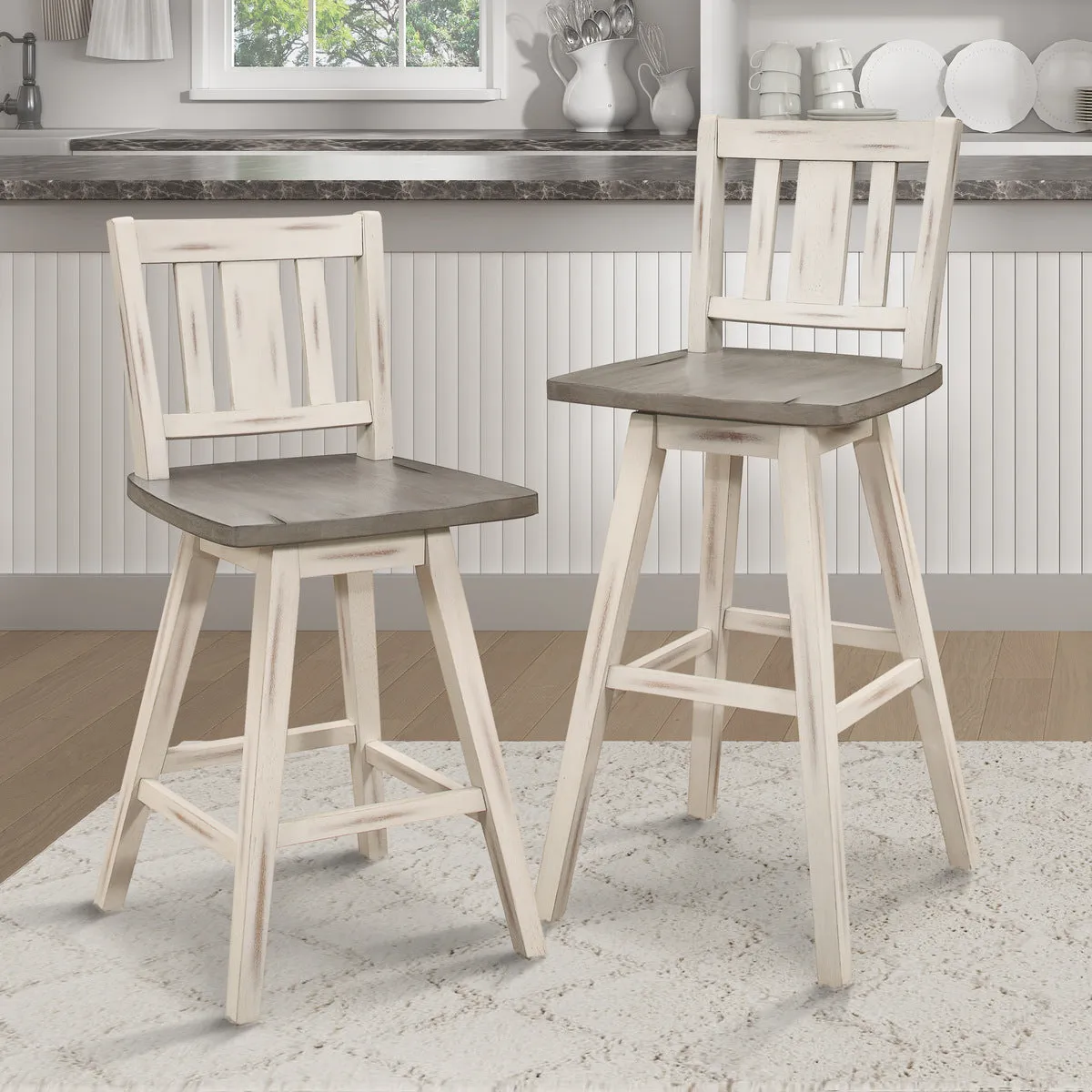 Swivel Heights Counter Chair - Set of 2