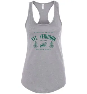 Tel Yehudah Racerback Tank - Vintage Logo