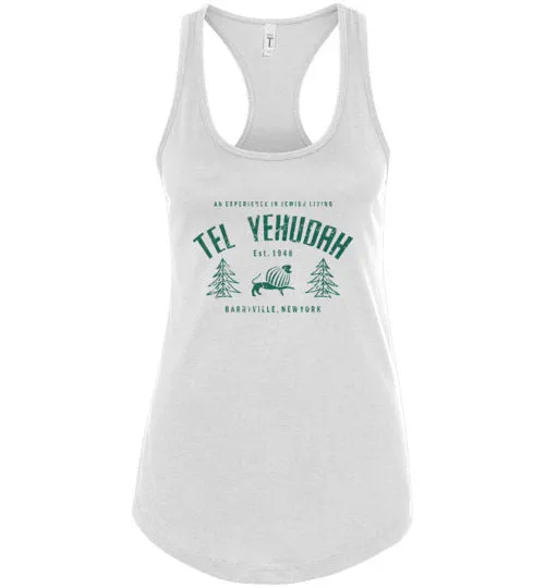 Tel Yehudah Racerback Tank - Vintage Logo