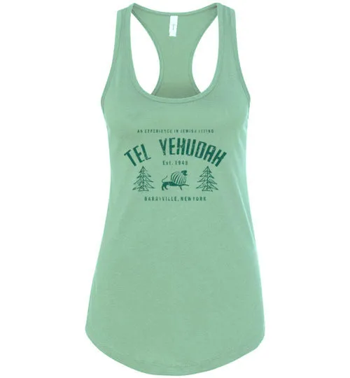 Tel Yehudah Racerback Tank - Vintage Logo