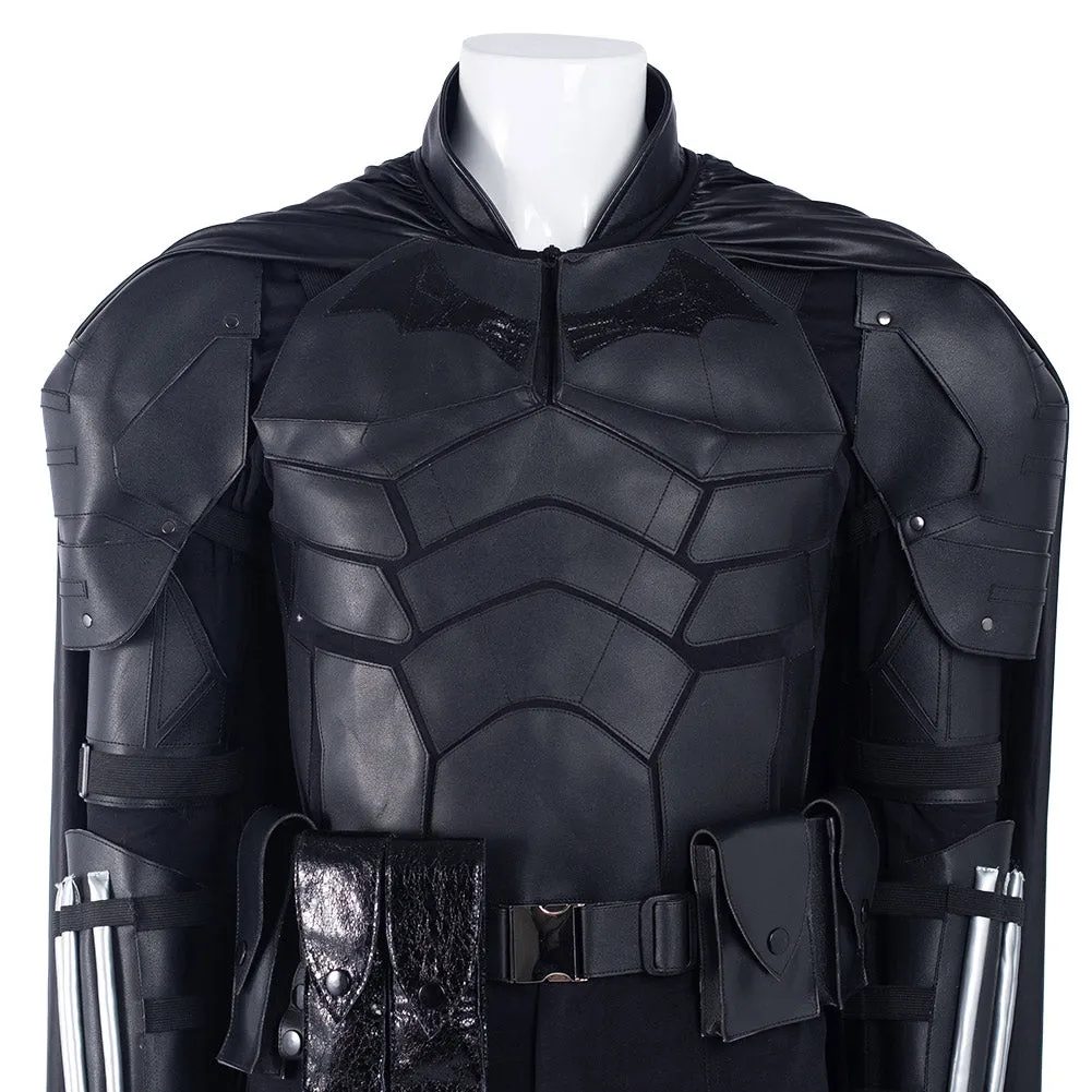 The Batman 2022-Bruce Wayne Pants Cloak Outfits Halloween Carnival Suit Cosplay Costume