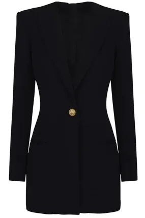 Tintra Black Dress Jacket