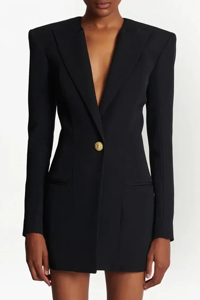 Tintra Black Dress Jacket