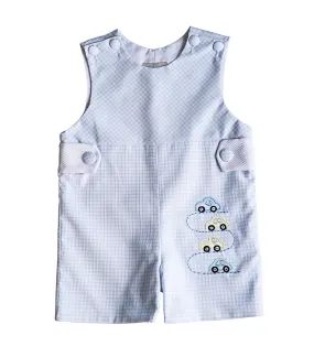 Traffic Applique overall boy's overall.