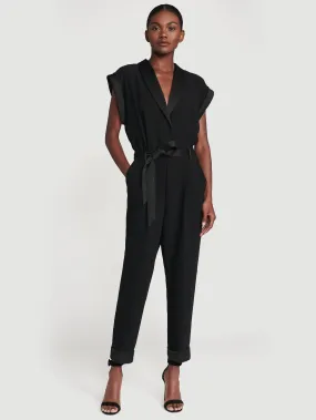 Tux Jumpsuit -- Noir