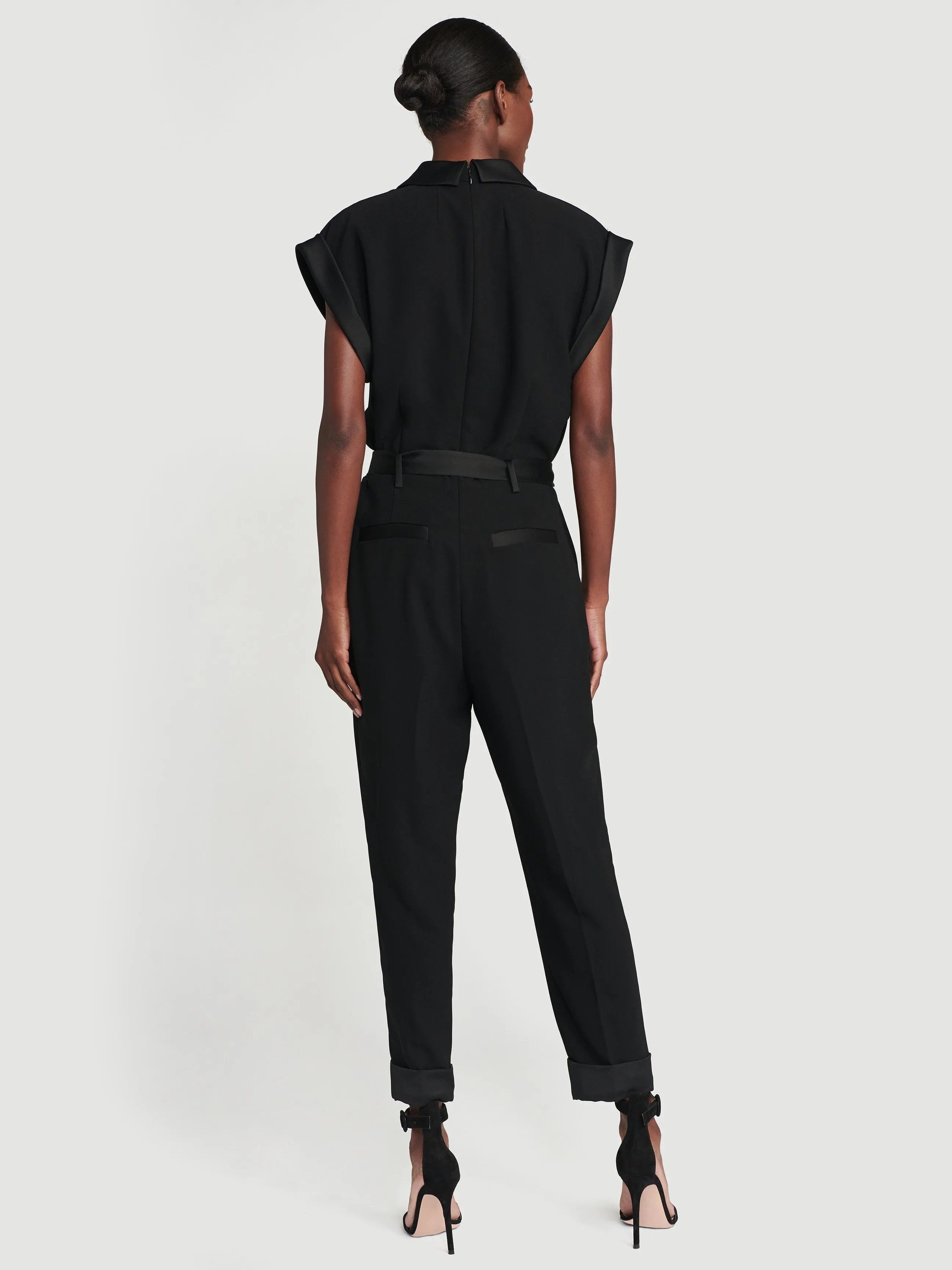 Tux Jumpsuit -- Noir