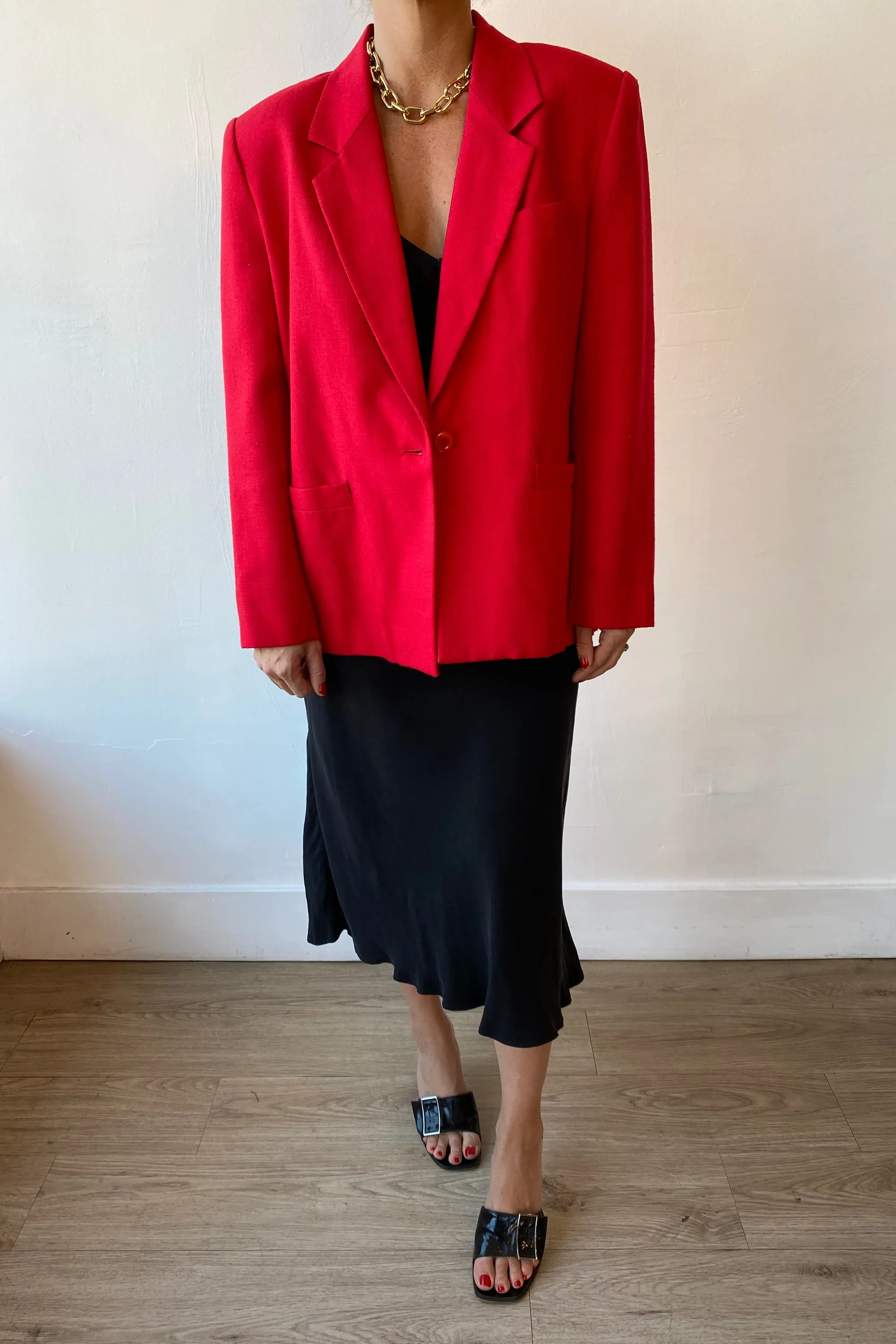 Vintage Worthington Red Blazer