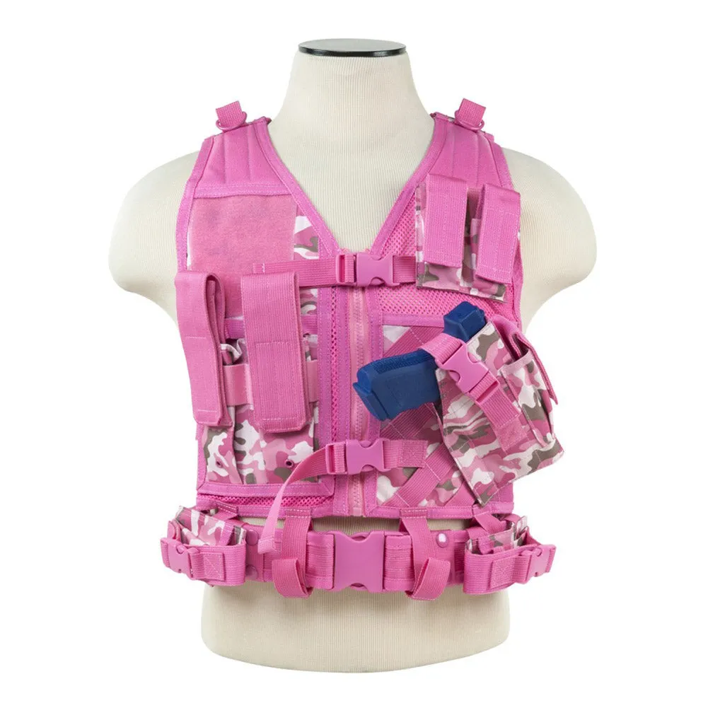 VISM Children's Cross Draw Tactical Vest by NcSTAR