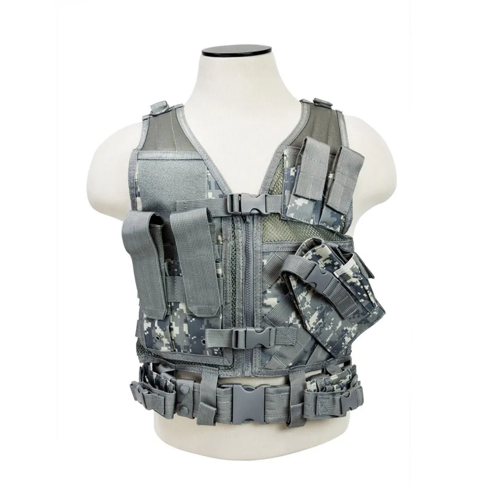 VISM Children's Cross Draw Tactical Vest by NcSTAR