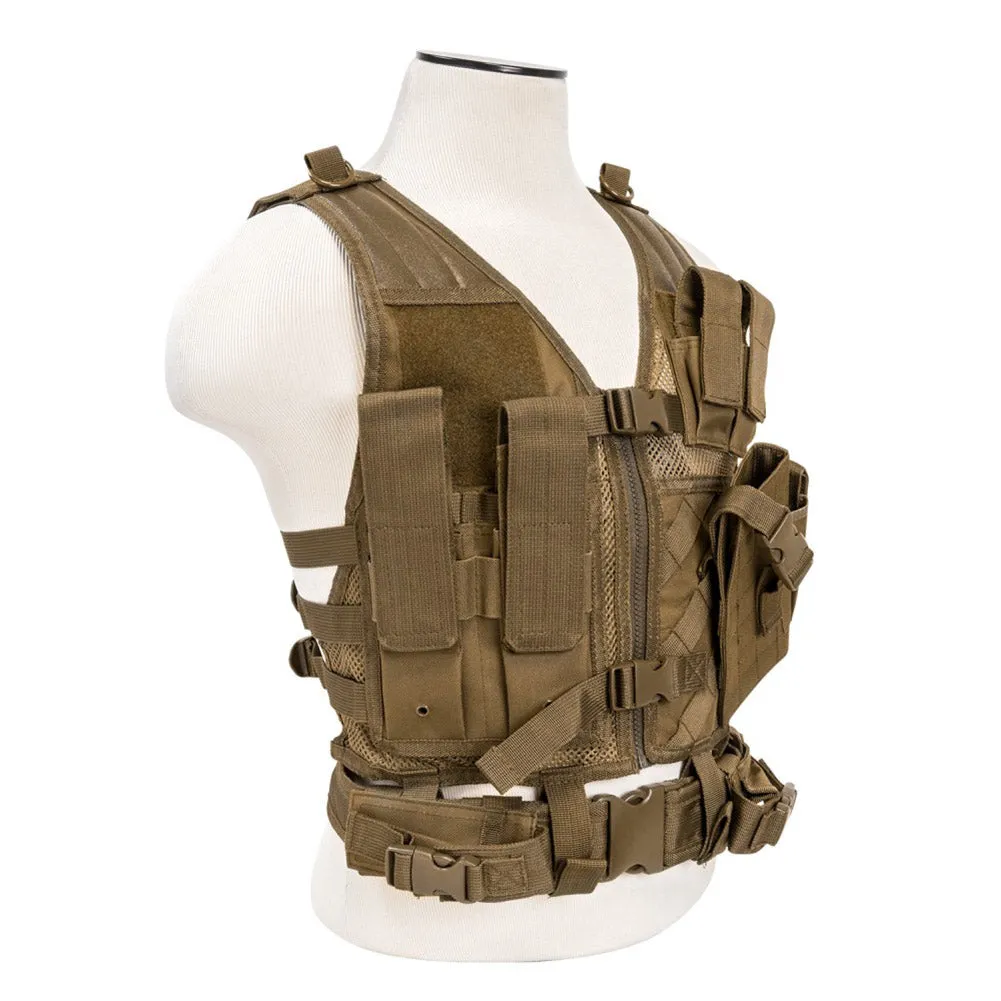 VISM Children's Cross Draw Tactical Vest by NcSTAR