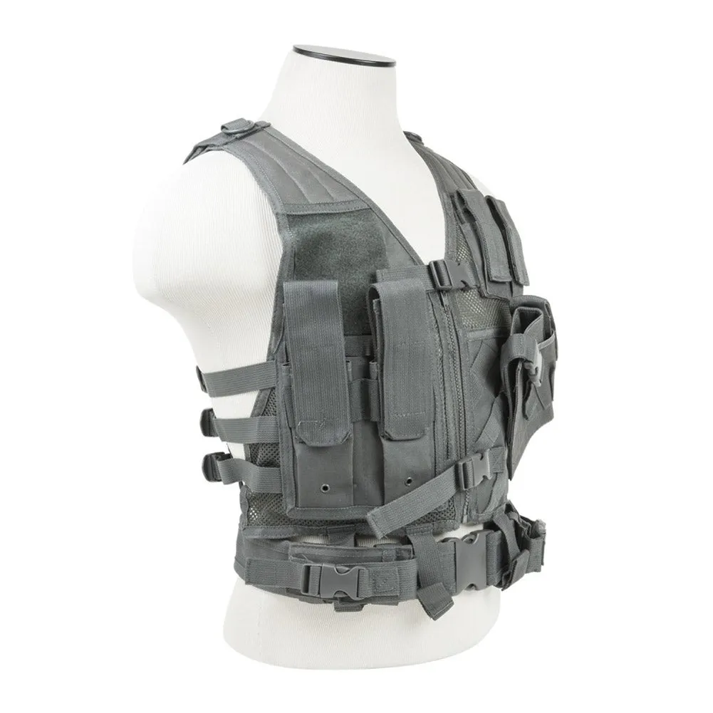 VISM Children's Cross Draw Tactical Vest by NcSTAR