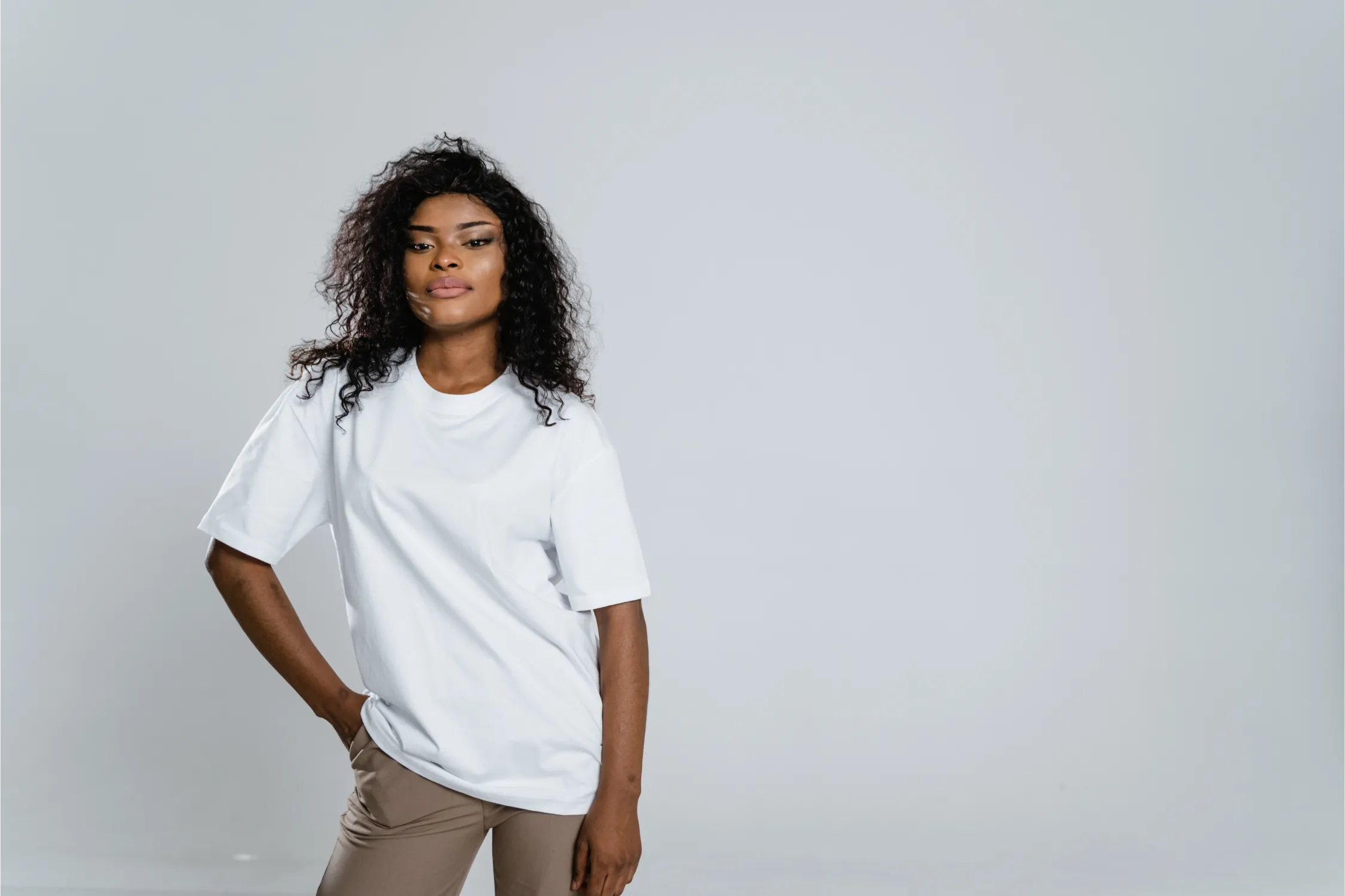 White Tech Stretch Short-Sleeve Crewneck T-Shirt