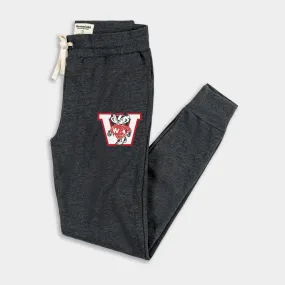 Wisconsin Vintage Bucky Badger Joggers