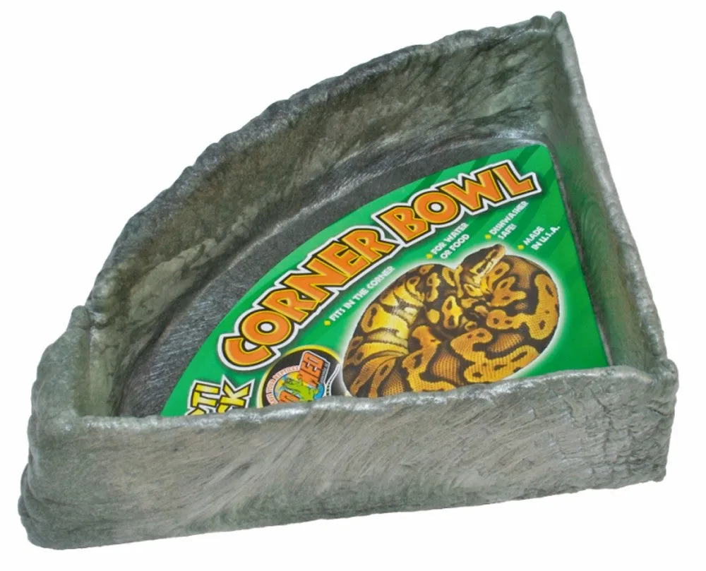 Zoo Med Repti Rock Corner Bowl